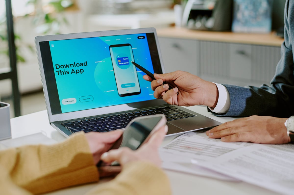 Person learning iPhone tips and tricks